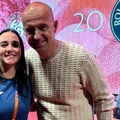 Marina Danzini faz imersão com treinadoras durante Roland Garros