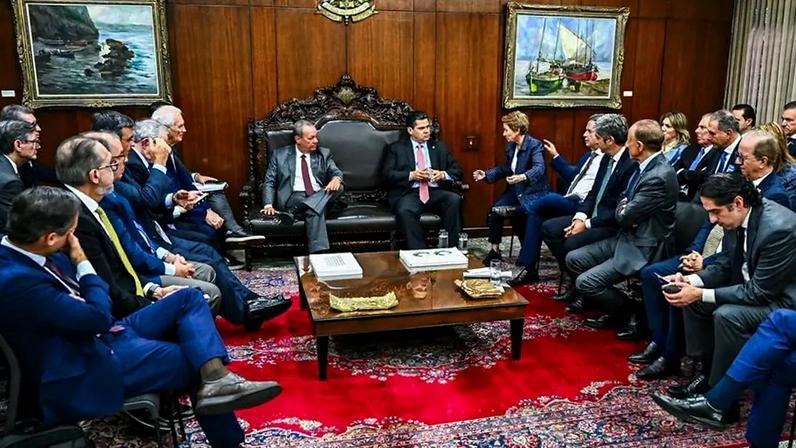 Líderes empresariais pedem que Senado deixe discussão, após eventual aprovação na Câmara, para depois das eleições. (Foto: Pedro Gontijo/Agência Senado)