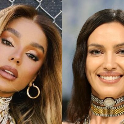 Brunna Gonçalves compara look de 2024 com o de Irina Shayk no Met Gala 2026