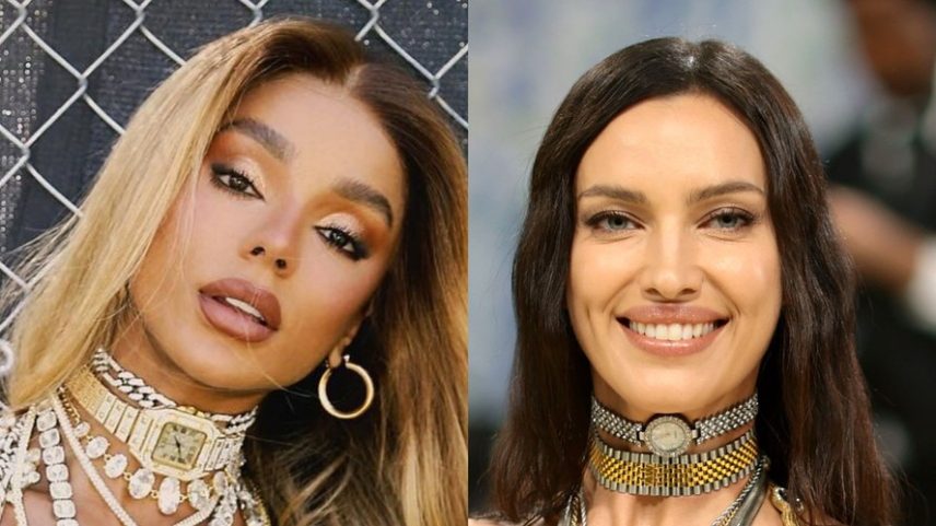 Brunna Gonçalves compara look de 2024 com o de Irina Shayk no Met Gala 2026