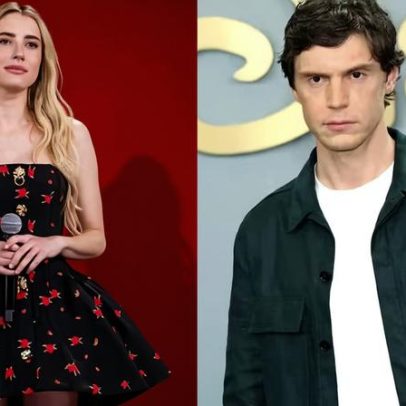 Evan Peters viraliza após reencontro com Emma Roberts e Lindsay Lohan
