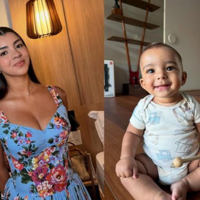 Ary Mirelle resgata foto de infância; semelhança com o caçula surpreende