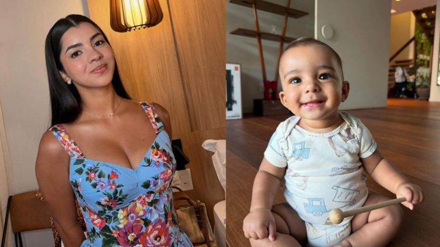 Ary Mirelle resgata foto de infância e semelhança com o filho chama atenção — Foto: Reprodução/Instagram