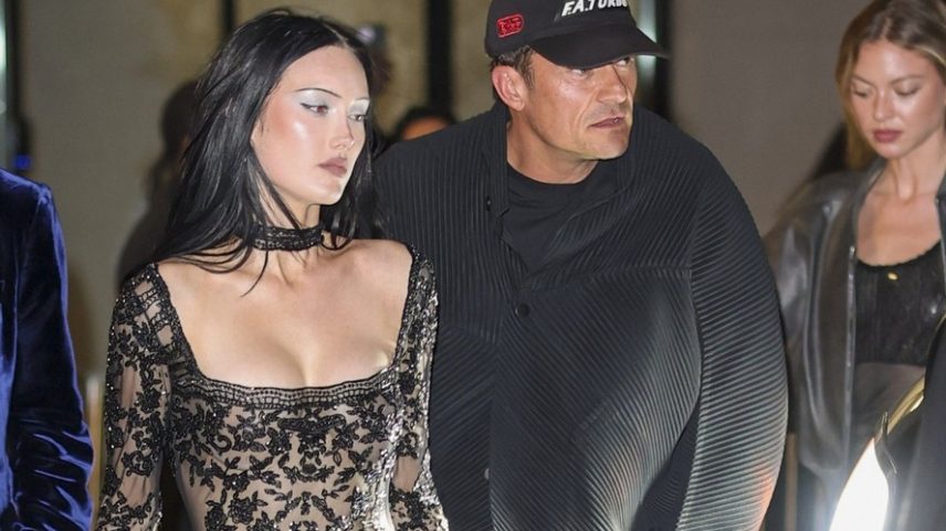 Orlando Bloom e novo affair em festa pós Met Gala — Foto: The Grosby Group