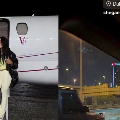 Virginia Fonseca desembarca em Dubai ao lado da amiga Duda Freire