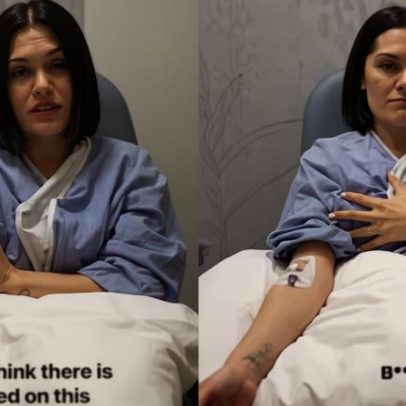 Jessie J celebra remissão de câncer de mama