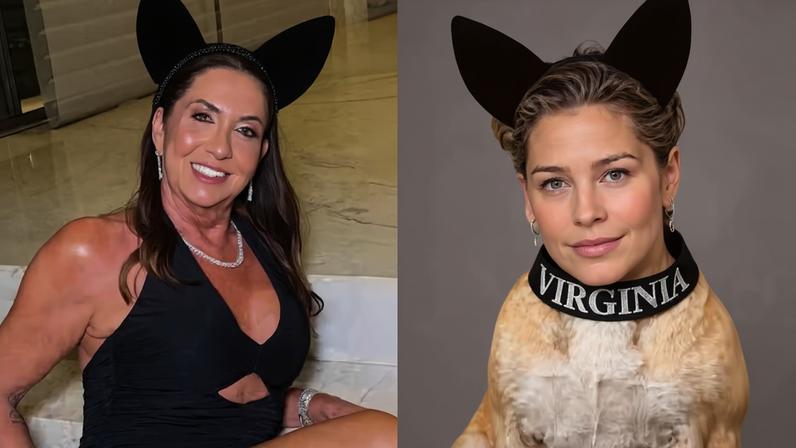 Margareth Serrão reage à montagem de Luana Piovani com nome de Virginia Fonseca em 'coleira' — Foto: Reprodução/Instagram