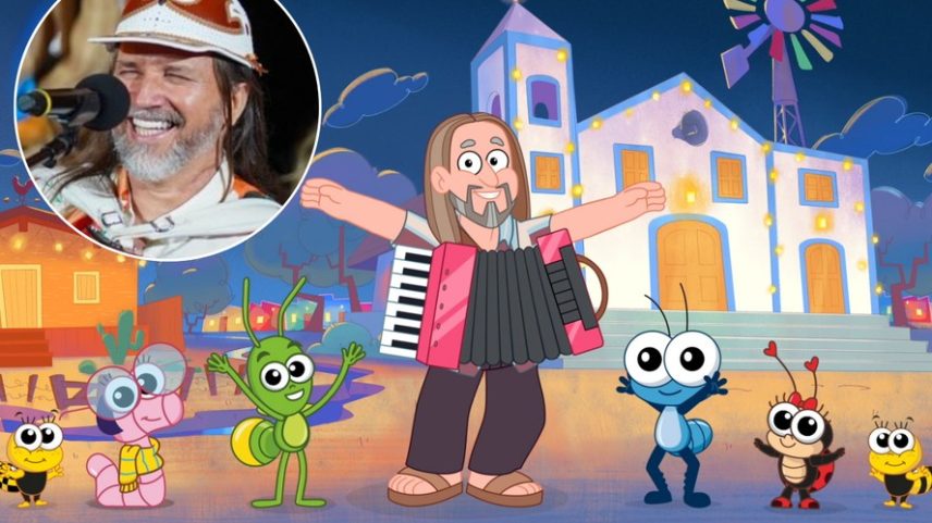 Dorgival Dantas apresenta forró e cultura nordestina em desenho infantil Bob Zoom