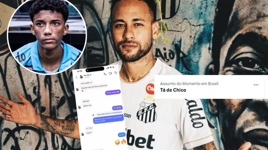 Relembre as polêmicas recentes de Neymar — Foto: @raulbaretta_photo, Reprodução/Instagram@_ReinaldoCampos | Santos FC e Reprodução/X