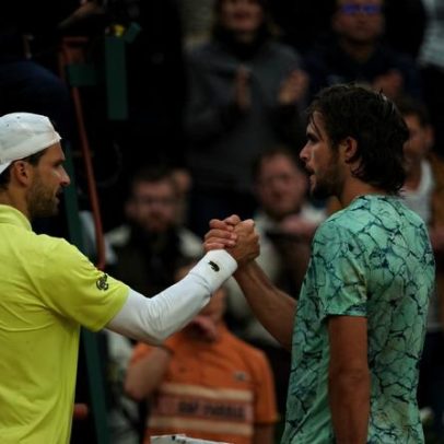 Dimitrov sofre sétima derrota consecutiva na estreia do quali em Paris