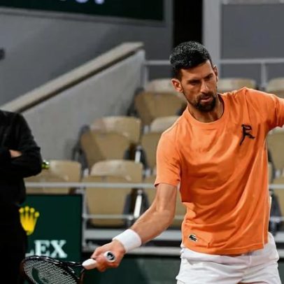 Djokovic, Zverev, Iga e Gauff treinam firme no Roland Garros