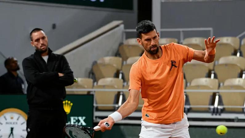 Djokovic, Zverev, Iga e Gauff treinam firme no Roland Garros