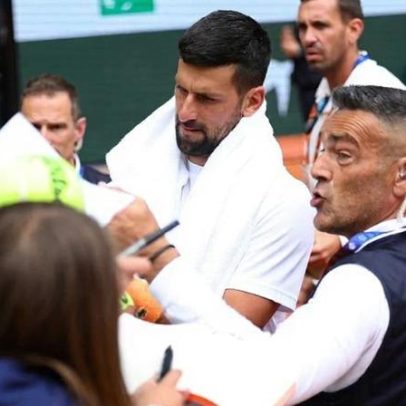 Djokovic treina com Medvedev em Paris