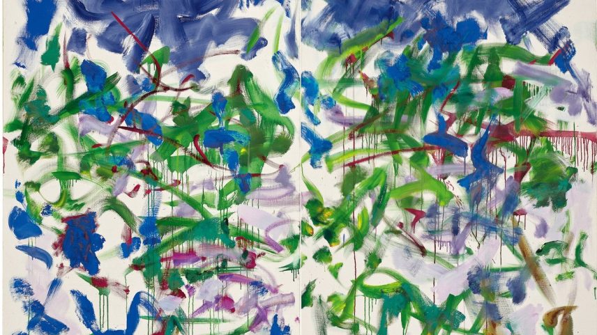Maio: díptico de Joan Mitchell e pilha rara de Donald Judd em leilões