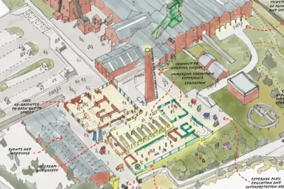Hub de energia renovável previsto para museu de carvão na Escócia