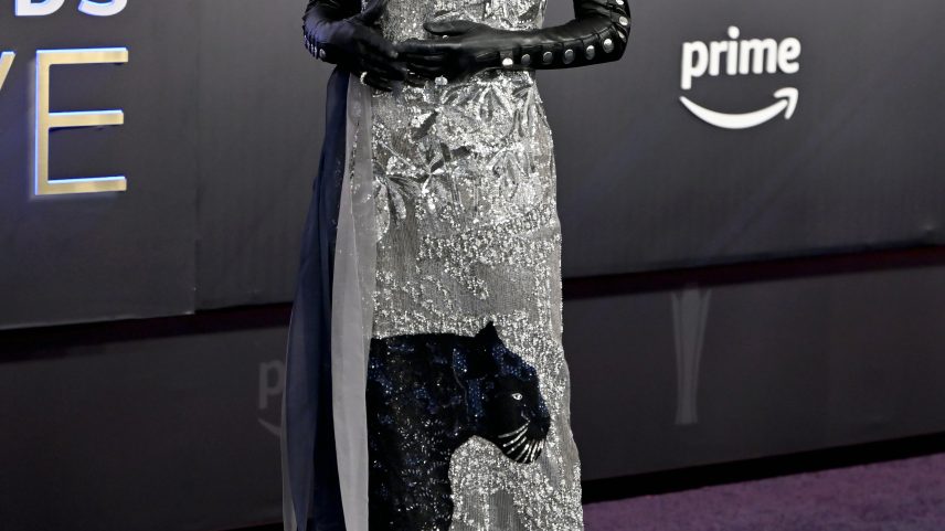 Shania Twain, 60, aposta em vestido sem alças com estampa de pantera no ACM Awards