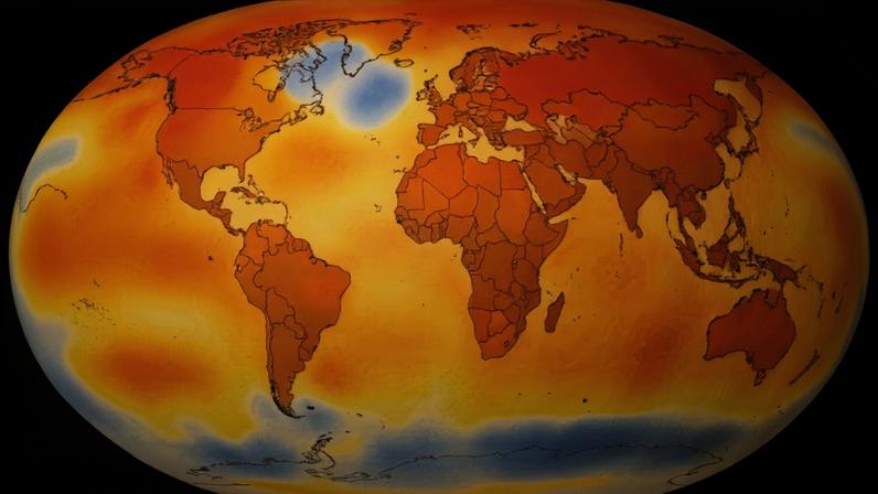 Fenômenos como El Niño podem contribuir com variações temporárias da temperatura média global