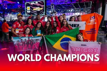 Jovens de MG vencem competição mundial de robótica nos EUA