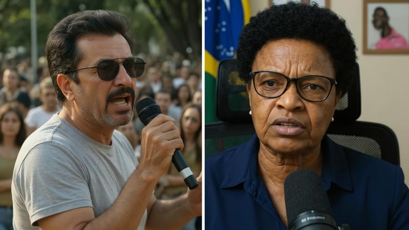 Dona Maria, personagem criada por inteligência artificial — Foto: Reprodução