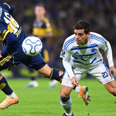 Cruzeiro empata com Boca e avança na Libertadores