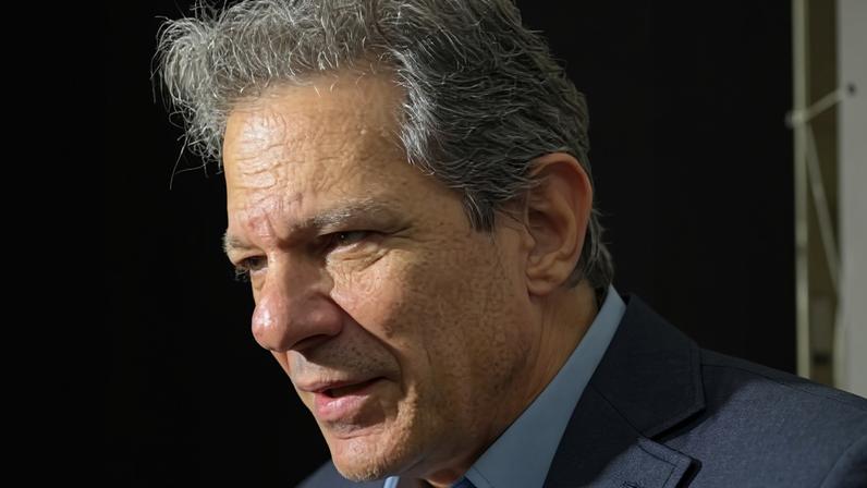 Fernando Haddad durante lançamento da plataforma Participa SP, na capital paulista