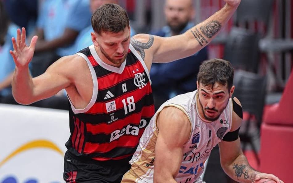 Flamengo x Brasília pelo jogo 3 das quartas de final do NBB 2025/26 (Foto: Paula Reis/CRF)