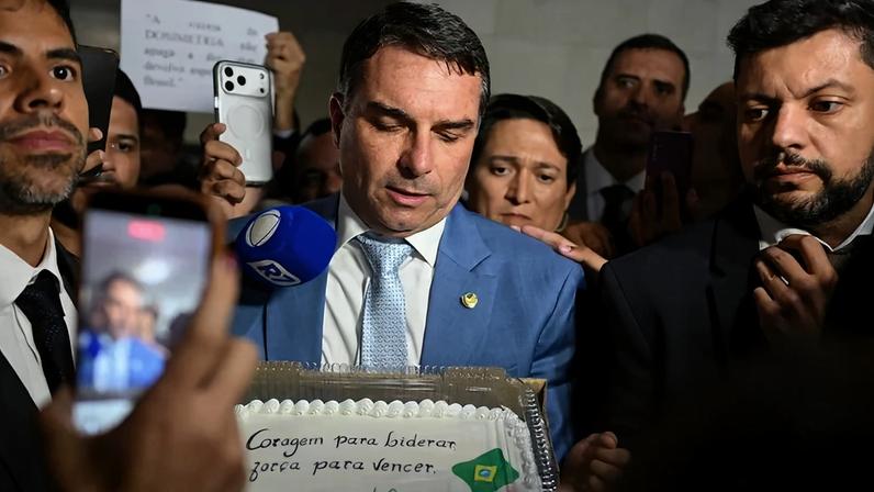 O senador Flávio Bolsonaro (PL-RJ). Foto: Ton Molina/Agência Senado