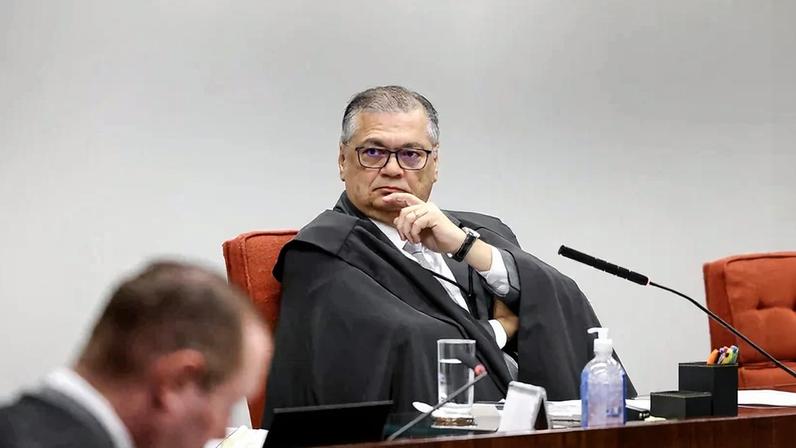 O ministro do STF Flávio Dino em sessão da Primeira Turma. Foto: Gustavo Moreno/STF