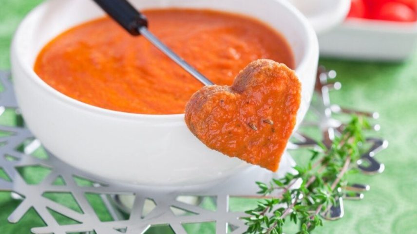 Fondue vegetariano de tomate (Imagem: Y. A. Photo | Shutterstock)