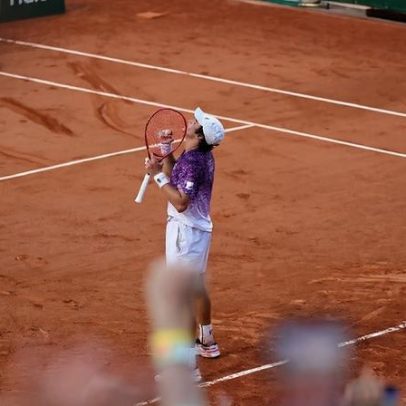Fonseca diz que sonha enfrentar Djokovic e gosta de jogos grandes
