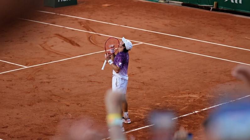 Fonseca diz que sonha enfrentar Djokovic e gosta de jogos grandes