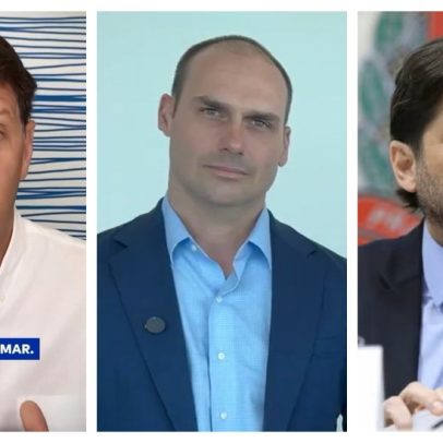 Eduardo Bolsonaro contesta acusação de dinheiro para apoiar André do Prado