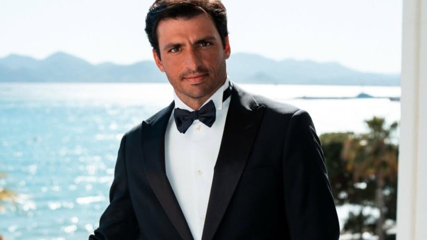 Carlos Sainz em Cannes fala de autoconfiança e rotina de cuidados com o cabelo
