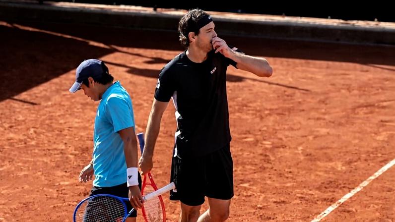 Learner Tien e Taylor Fritz (Foto: Gonet Geneva Open)