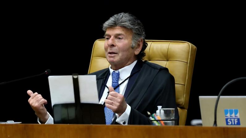 Fux manteve o desembargador Ricardo Couto, presidente do TJ, como governador interinodo Rio de Janeiro. (Foto: Gustavo Moreno/STF)