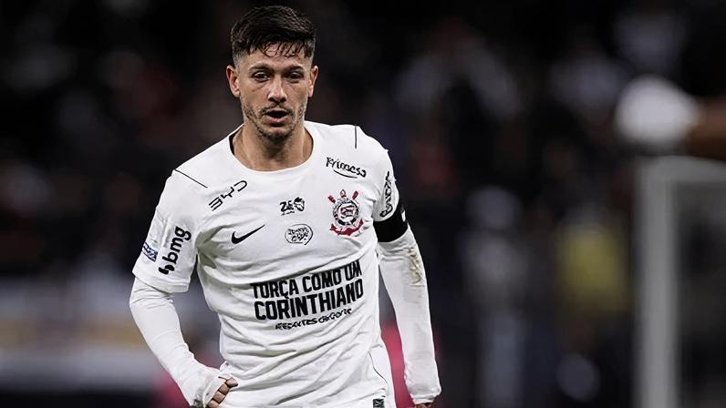 Rodrigo Garro em ação pelo Corinthians