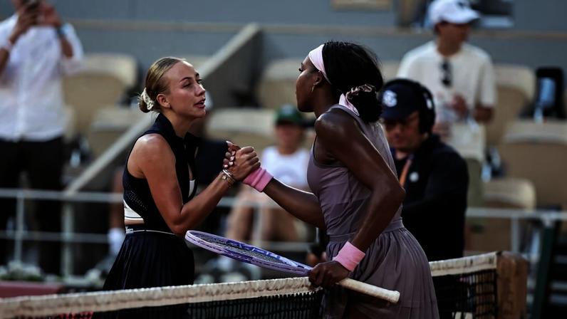 Gauff e Potapova (Foto: Loïc Wacziak / FFT)
