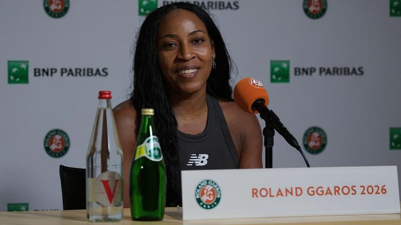 Gauff celebra confiança na estreia e não se permitiu duvidar