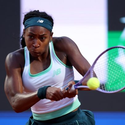 Gauff supera virada e retorna à semifinal em Roma