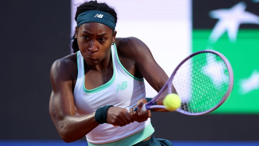 Gauff supera virada e retorna à semifinal em Roma