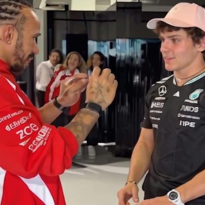 Mercedes chama Hamilton de 'nosso piloto' nas redes — Ferrari ironiza
