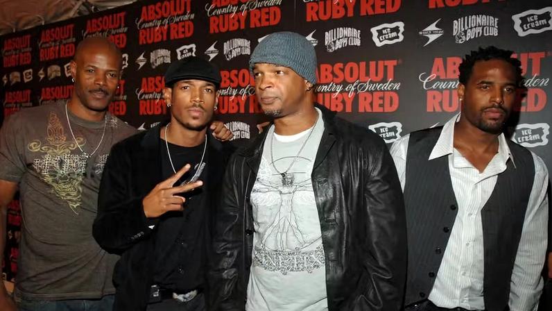 Keenen Ivory Wayans, Shawn Wayans, Marlon Wayans e Damon Wayans em 2006 — Foto: Getty Images