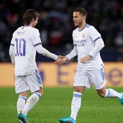 Hazard relembra recusa de Modric em ceder a camisa 10 do Real Madrid