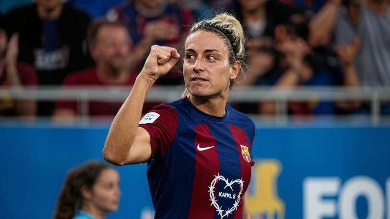 Alexia Putellas deixa o Barcelona depois de 14 anos — Foto: Alex Caparros/Getty Images