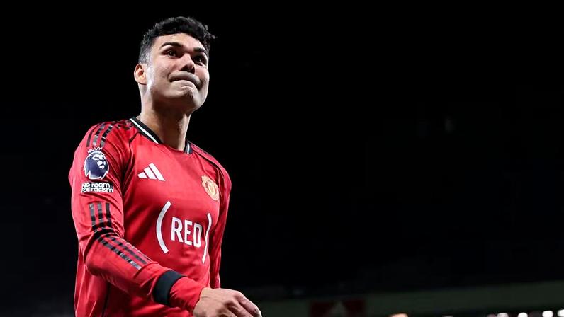 Casemiro se despediu do Manchester United e está a caminho do Inter Miami — Foto: James Gill - Danehouse/Getty Images
