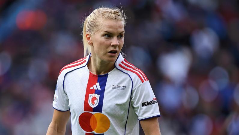 Ada Hegerberg teve sua casa assaltada horas antes da final da Champions League — Foto: Florencia Tan Jun - UEFA/UEFA via Getty Images