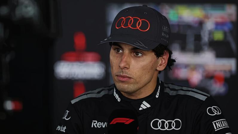 Gabriel Bortoleto vai largar em 13º no GP do Canadá da F1 2026, neste domingo — Foto: Peter Fox/Getty Images