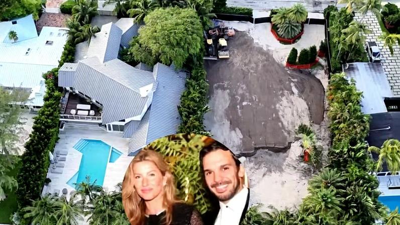 Gisele Bündchen manda demolir mansão vizinha para ampliar a própria casa
