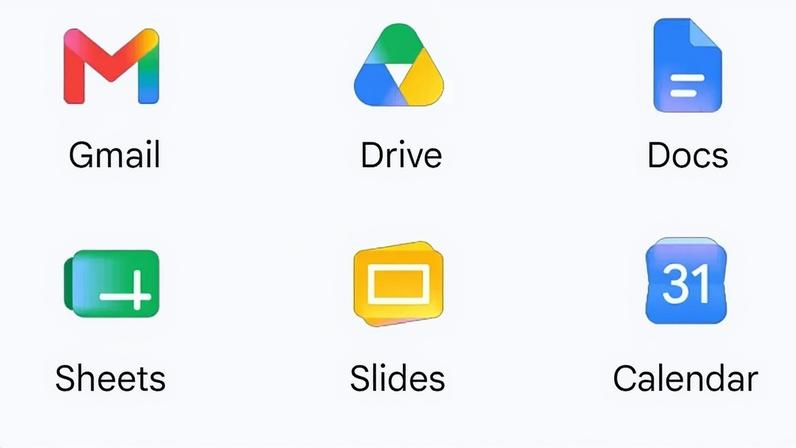 Google lança ícones redesenhados do Workspace em sua suíte de apps