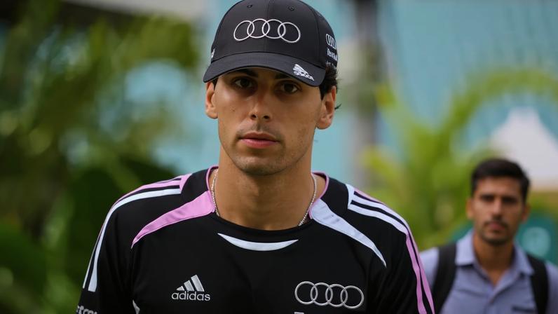 Gabriel Bortoleto no GP de Miami pela F1 2026 (Foto: Rudy Carezzevoli/Getty Images/AFP)